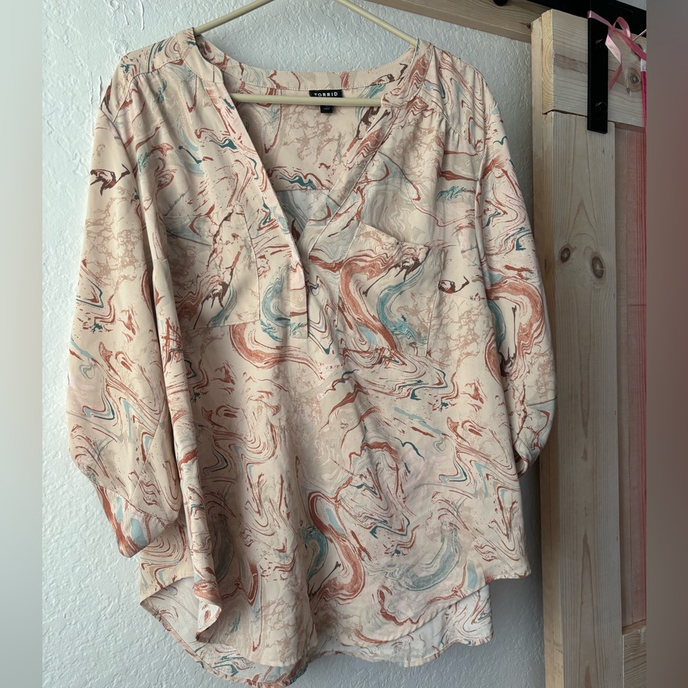 Marble effect Top